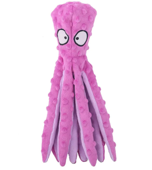 Plush Octopus Pet Toy – Soft, Cute & Super Fun