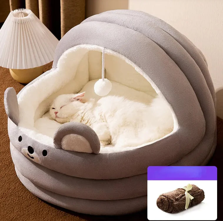 Comfy Cat Nest Bed – Your Kitty’s Favorite Sleep Spot!
