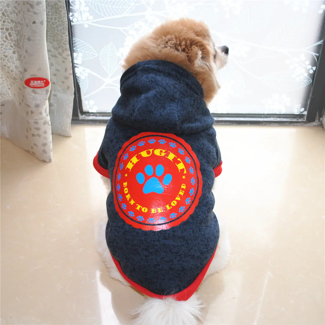 Autumn Winter Dog Warm Fleece Hoodie for Pets
