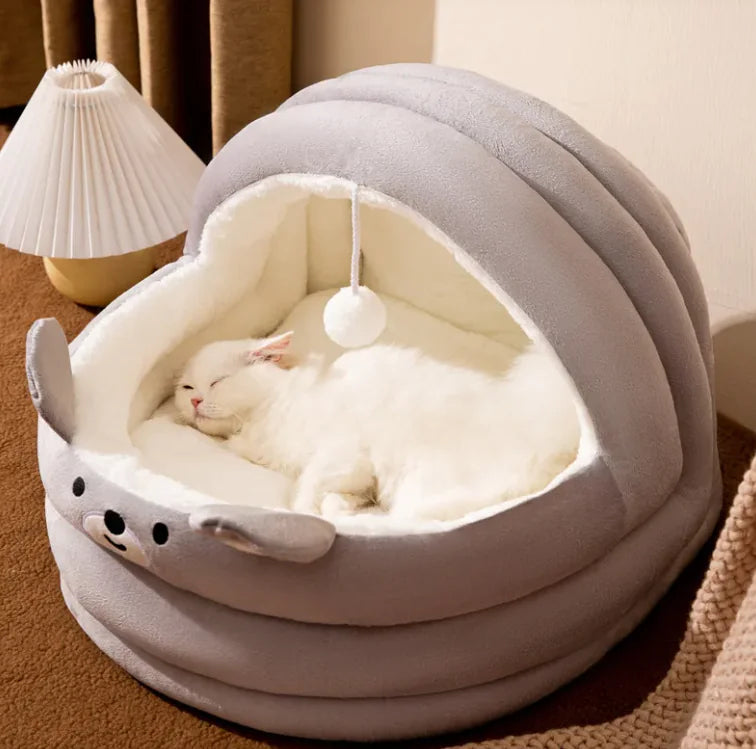Comfy Cat Nest Bed – Your Kitty’s Favorite Sleep Spot!