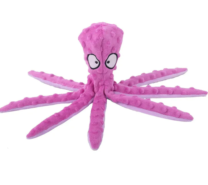 Plush Octopus Pet Toy – Soft, Cute & Super Fun